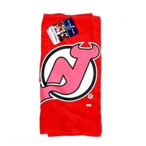 New Jersey Devils Fan Rally Towel NHL Hockey Official 15"X18" Team Color New